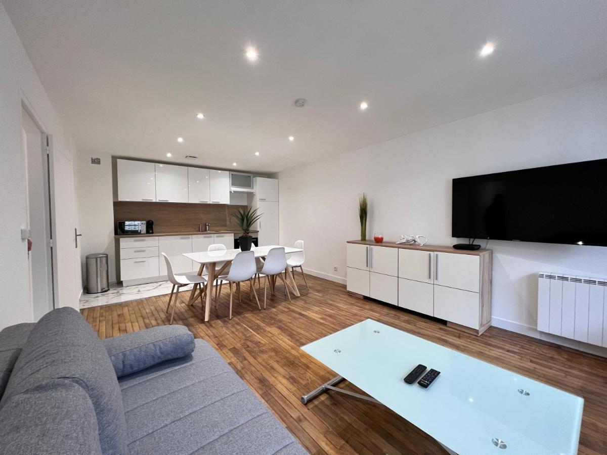Sens - Appartement Proche Gare Et Centre Ville - Wifi Fibre - Check In Autonome - Bel Espace De Vie - Smart Tv Ngoại thất bức ảnh